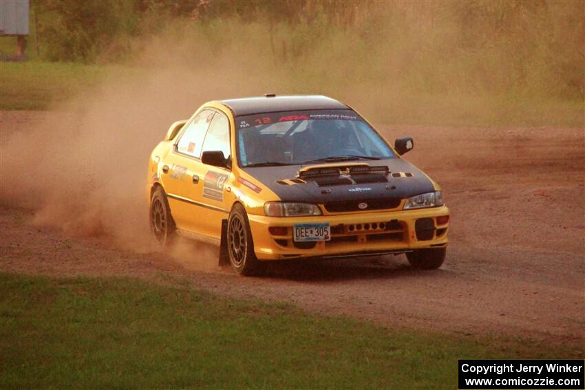 Steve Gingras / Katie Gingras Subaru Impreza on SS2, Soo Pass II.