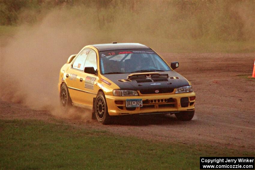 Steve Gingras / Katie Gingras Subaru Impreza on SS2, Soo Pass II.