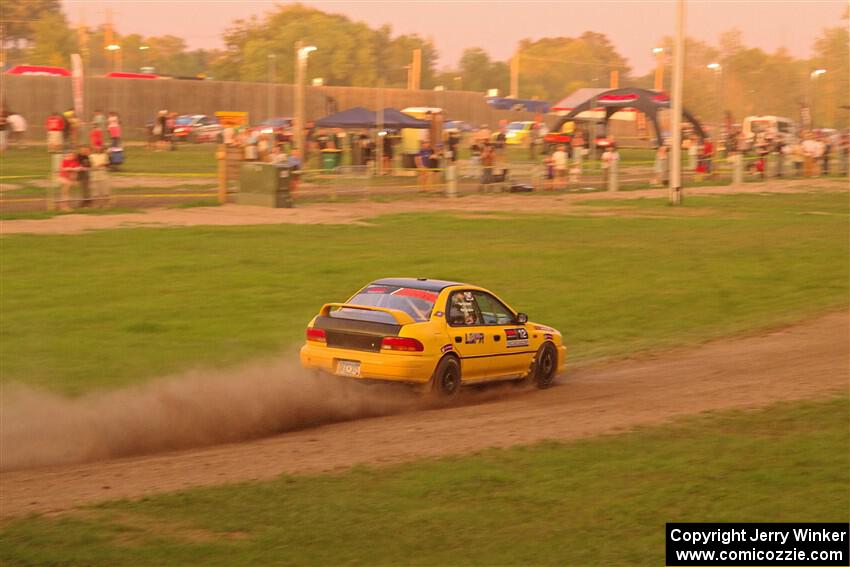 Steve Gingras / Katie Gingras Subaru Impreza on SS2, Soo Pass II.