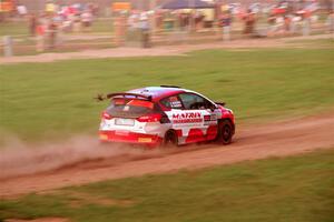 Madelyn Tabor / Sophia McKee Ford Fiesta Rally3 on SS2, Soo Pass II.