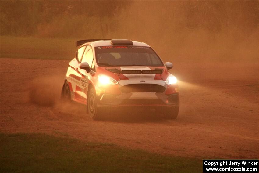 Madelyn Tabor / Sophia McKee Ford Fiesta Rally3 on SS2, Soo Pass II.