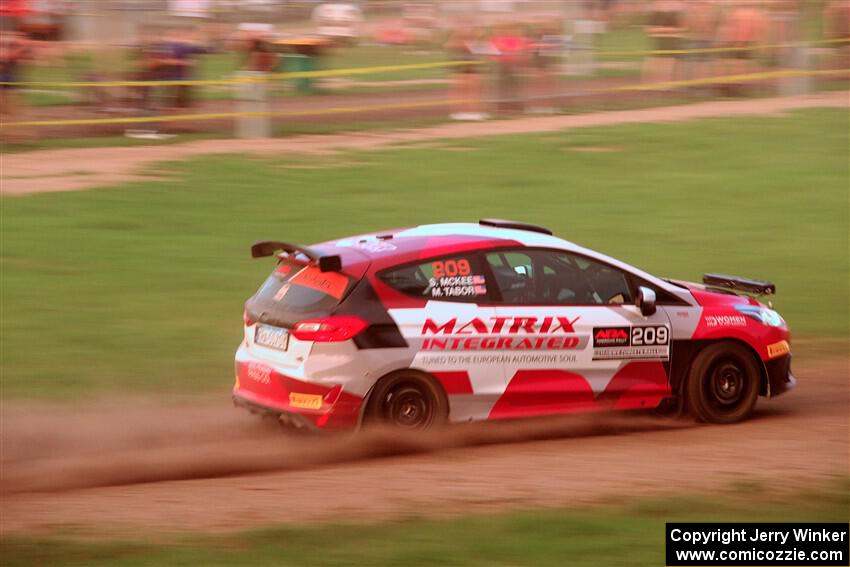 Madelyn Tabor / Sophia McKee Ford Fiesta Rally3 on SS2, Soo Pass II.