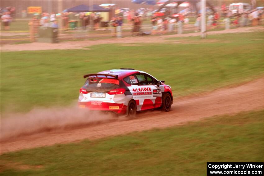 Madelyn Tabor / Sophia McKee Ford Fiesta Rally3 on SS2, Soo Pass II.