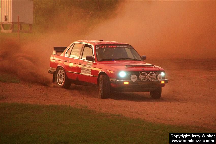 Levi Johnson / Griffin Johnson BMW 325e on SS2, Soo Pass II.