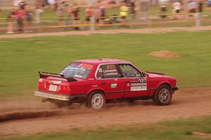 Levi Johnson / Griffin Johnson BMW 325e on SS2, Soo Pass II.