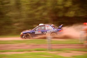 Dusty Peterke / Robert Judge Subaru Impreza on SS2, Soo Pass II.
