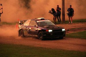 Dusty Peterke / Robert Judge Subaru Impreza on SS2, Soo Pass II.