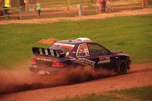 Dusty Peterke / Robert Judge Subaru Impreza on SS2, Soo Pass II.