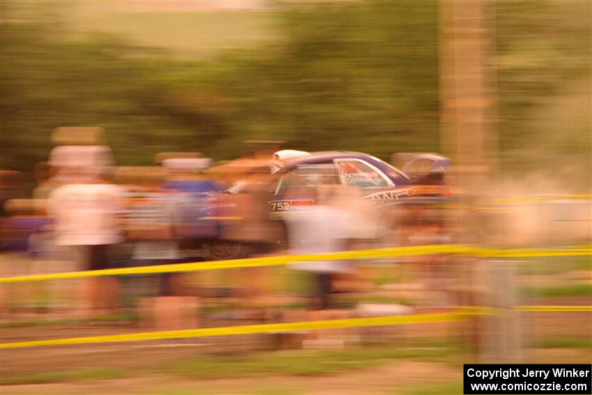 Dusty Peterke / Robert Judge Subaru Impreza on SS2, Soo Pass II.