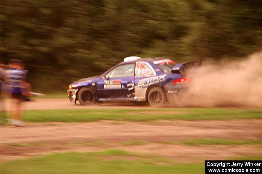 Dusty Peterke / Robert Judge Subaru Impreza on SS2, Soo Pass II.