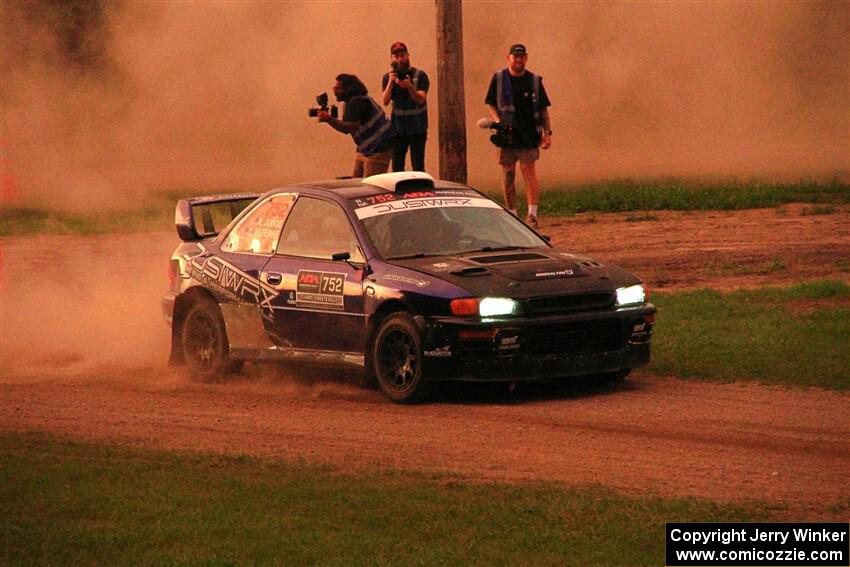 Dusty Peterke / Robert Judge Subaru Impreza on SS2, Soo Pass II.