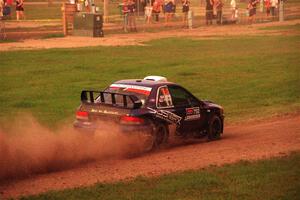 Dusty Peterke / Robert Judge Subaru Impreza on SS2, Soo Pass II.