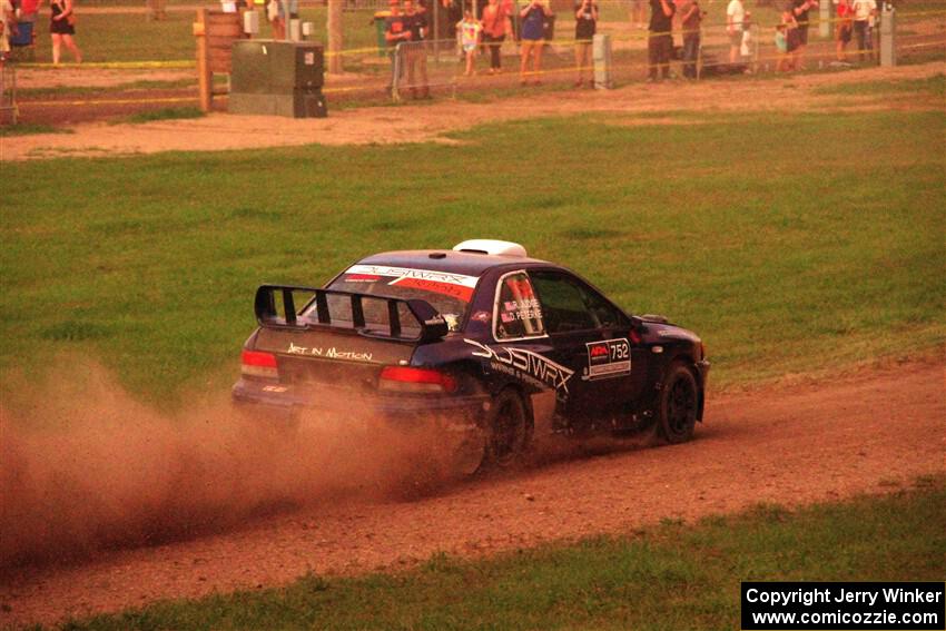 Dusty Peterke / Robert Judge Subaru Impreza on SS2, Soo Pass II.