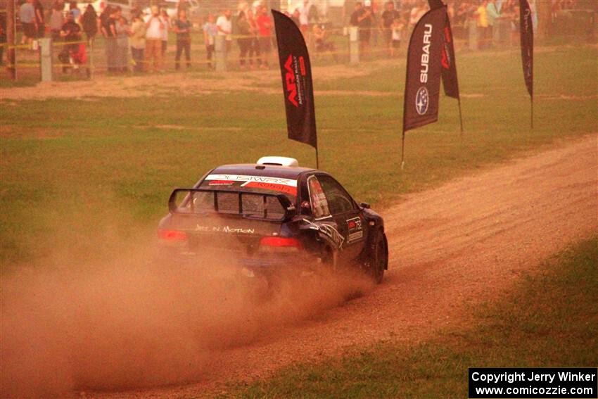 Dusty Peterke / Robert Judge Subaru Impreza on SS2, Soo Pass II.