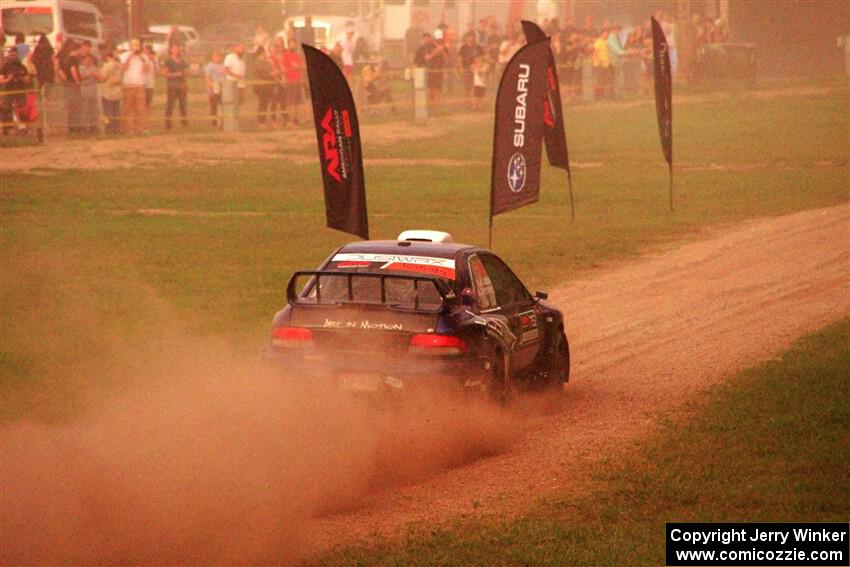 Dusty Peterke / Robert Judge Subaru Impreza on SS2, Soo Pass II.