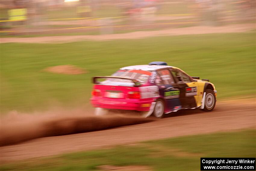 Matt Nykanen / Lars Anderson BMW 328i on SS2, Soo Pass II.