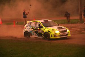 Vincent Trudel / Glen Ray Subaru WRX STi on SS2, Soo Pass II.