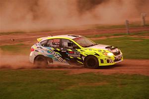 Vincent Trudel / Glen Ray Subaru WRX STi on SS2, Soo Pass II.