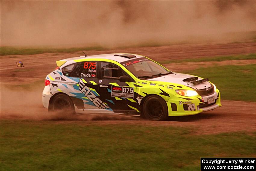 Vincent Trudel / Glen Ray Subaru WRX STi on SS2, Soo Pass II.