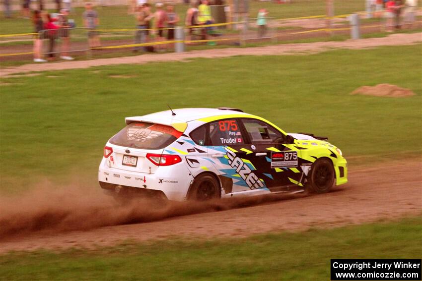 Vincent Trudel / Glen Ray Subaru WRX STi on SS2, Soo Pass II.
