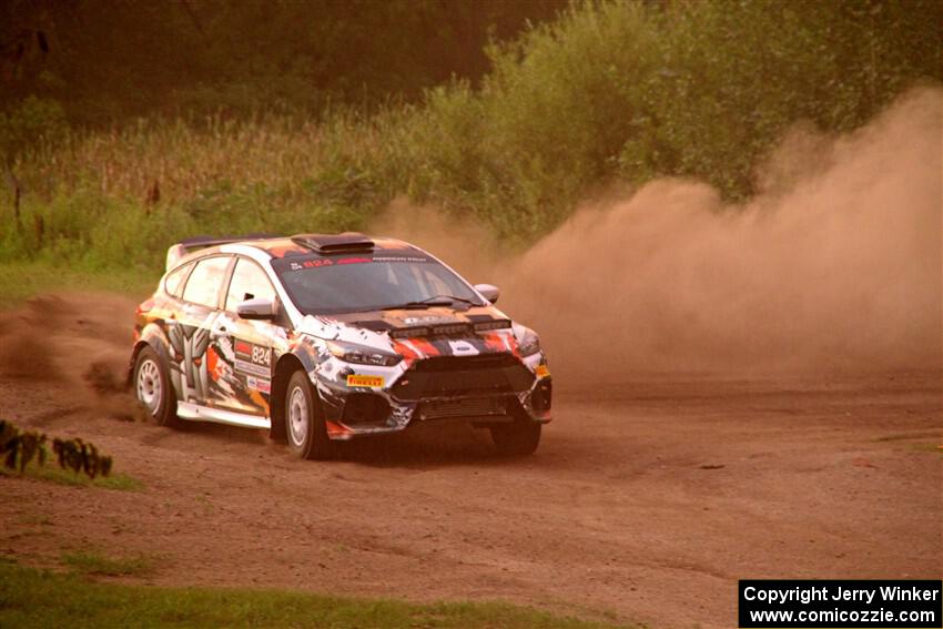 Cameron Steely / Steve Harrell Ford Focus RS on SS2, Soo Pass II.