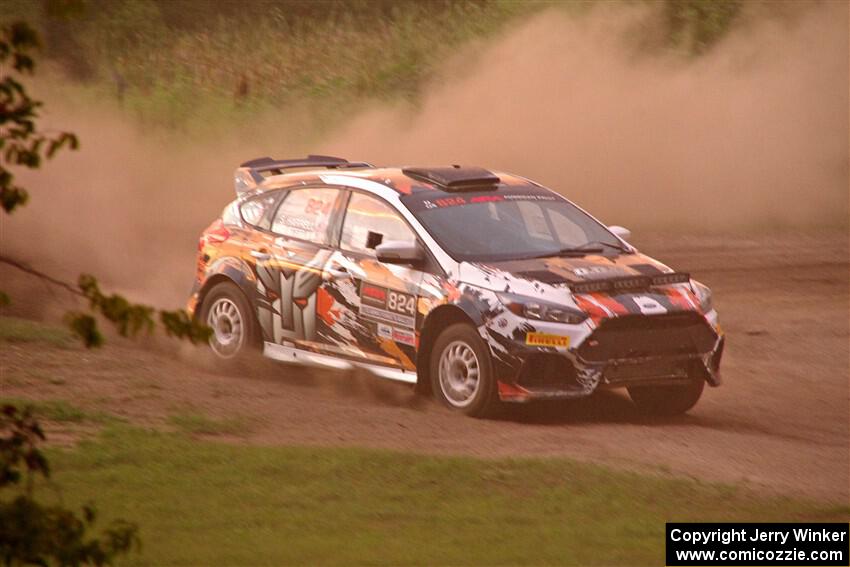 Cameron Steely / Steve Harrell Ford Focus RS on SS2, Soo Pass II.