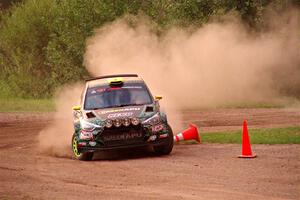 Alastair Scully / Stefan Trajkov Hyundai i20 R5 of SS2, Soo Pass II.