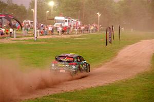 Alastair Scully / Stefan Trajkov Hyundai i20 R5 of SS2, Soo Pass II.