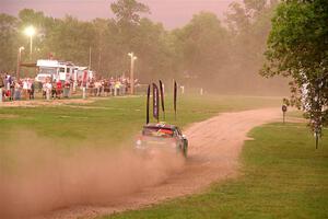 Alastair Scully / Stefan Trajkov Hyundai i20 R5 of SS2, Soo Pass II.