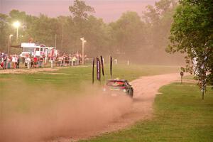 Alastair Scully / Stefan Trajkov Hyundai i20 R5 of SS2, Soo Pass II.