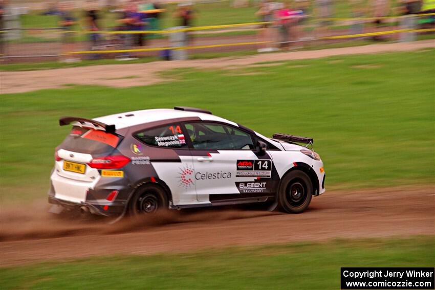 Georgie Megennis / Michael Szewczyk Ford Fiesta Rally3 on SS2, Soo Pass II.