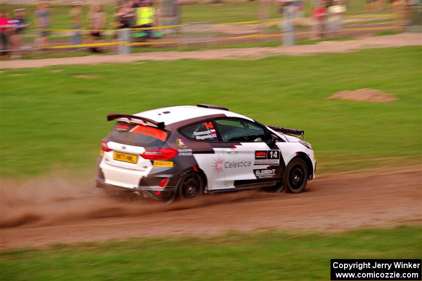 Georgie Megennis / Michael Szewczyk Ford Fiesta Rally3 on SS2, Soo Pass II.