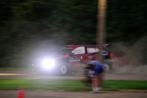 Conner Martell / Alex Gelsomino Skoda Fabia RS Rally2 on SS2, Soo Pass II.