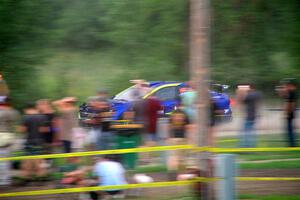 Travis Pastrana / Rhianon Gelsomino Subaru WRX ARA25L on SS2, Soo Pass II.