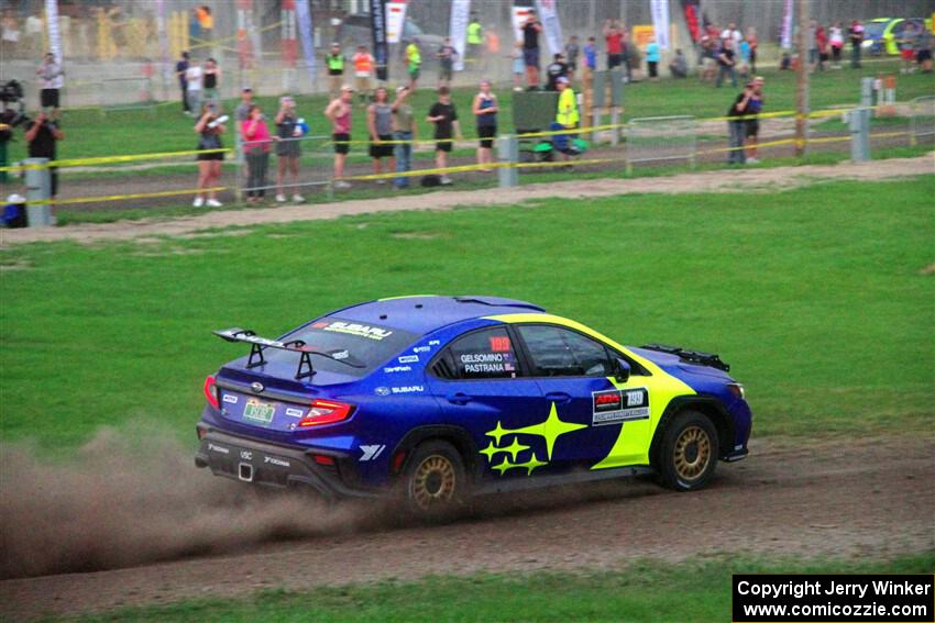 Travis Pastrana / Rhianon Gelsomino Subaru WRX ARA25L on SS2, Soo Pass II.