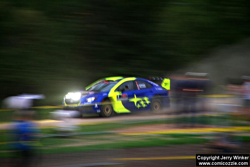 Brandon Semenuk / Keaton Williams Subaru WRX ARA25 on SS2, Soo Pass II.