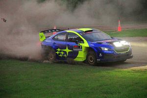 Brandon Semenuk / Keaton Williams Subaru WRX ARA25 on SS2, Soo Pass II.