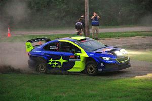 Brandon Semenuk / Keaton Williams Subaru WRX ARA25 on SS2, Soo Pass II.