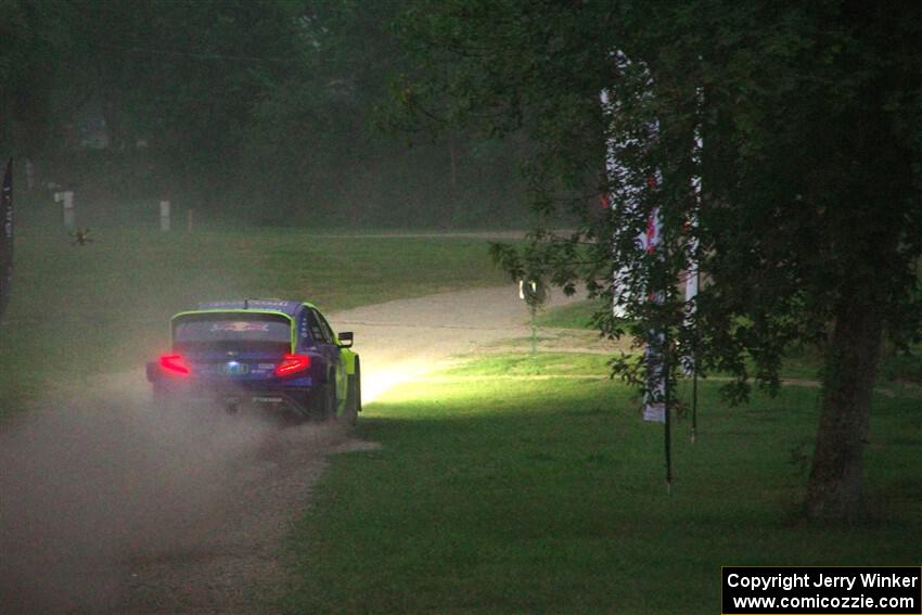 Brandon Semenuk / Keaton Williams Subaru WRX ARA25 on SS2, Soo Pass II.