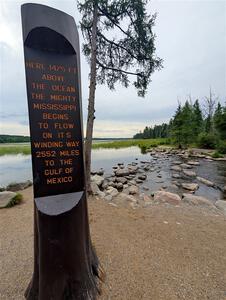 The headwaters of the Mississippi River.