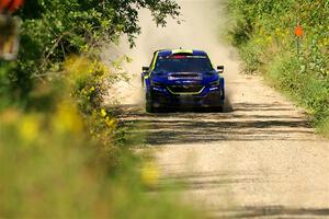 Brandon Semenuk / Keaton Williams Subaru WRX ARA25 on SS3, Refuge I.