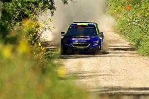 Brandon Semenuk / Keaton Williams Subaru WRX ARA25 on SS3, Refuge I.