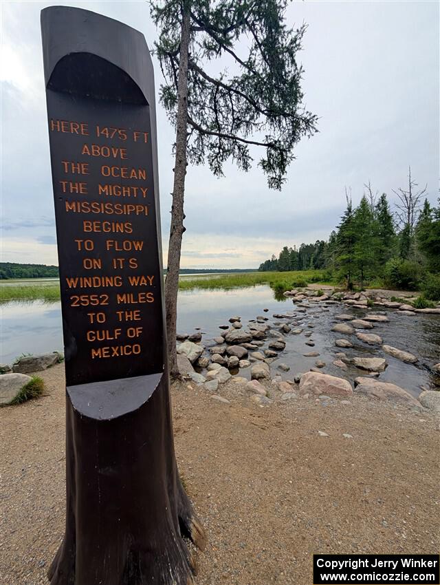 The headwaters of the Mississippi River.
