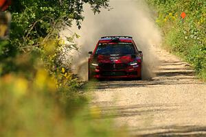 Conner Martell / Alex Gelsomino Skoda Fabia RS Rally2 on SS3, Refuge I.