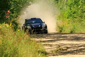 Javier Olivares / K.J. Miller Ford Fiesta Rally2 on SS3, Refuge I.