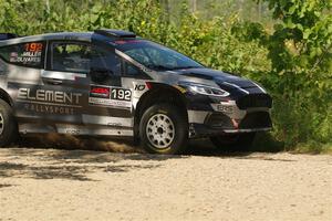 Javier Olivares / K.J. Miller Ford Fiesta Rally2 on SS3, Refuge I.