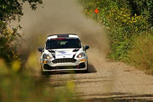 Georgie Megennis / Michael Szewczyk Ford Fiesta Rally3 on SS3, Refuge I.