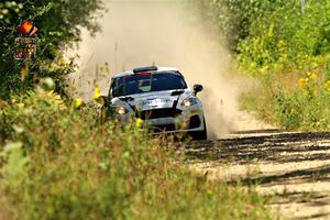 Georgie Megennis / Michael Szewczyk Ford Fiesta Rally3 on SS3, Refuge I.