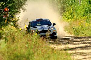 Georgie Megennis / Michael Szewczyk Ford Fiesta Rally3 on SS3, Refuge I.