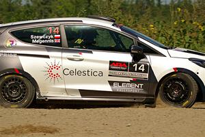 Georgie Megennis / Michael Szewczyk Ford Fiesta Rally3 on SS3, Refuge I.